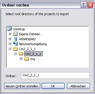 Eclipse: Search Folder