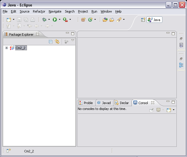 Eclipse: Project Imported