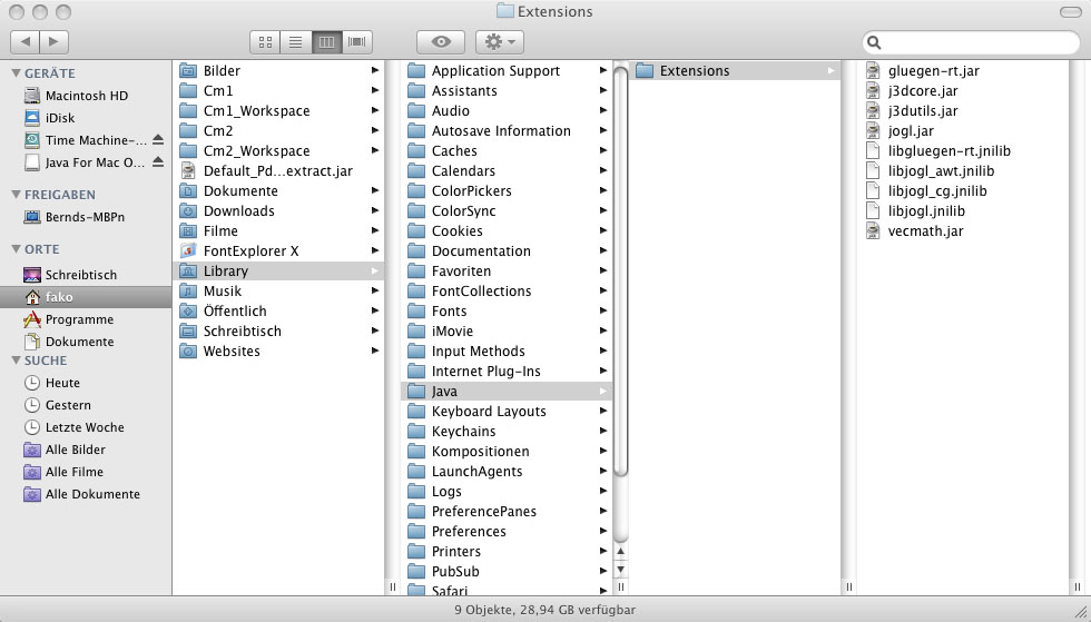 This is the way is should look in the end in your Extensions folder.