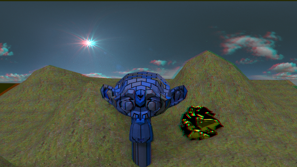 Sabrina Jaeger - Stereoscopic Landscape (please use anaglyph red-cyan 3D glasses)