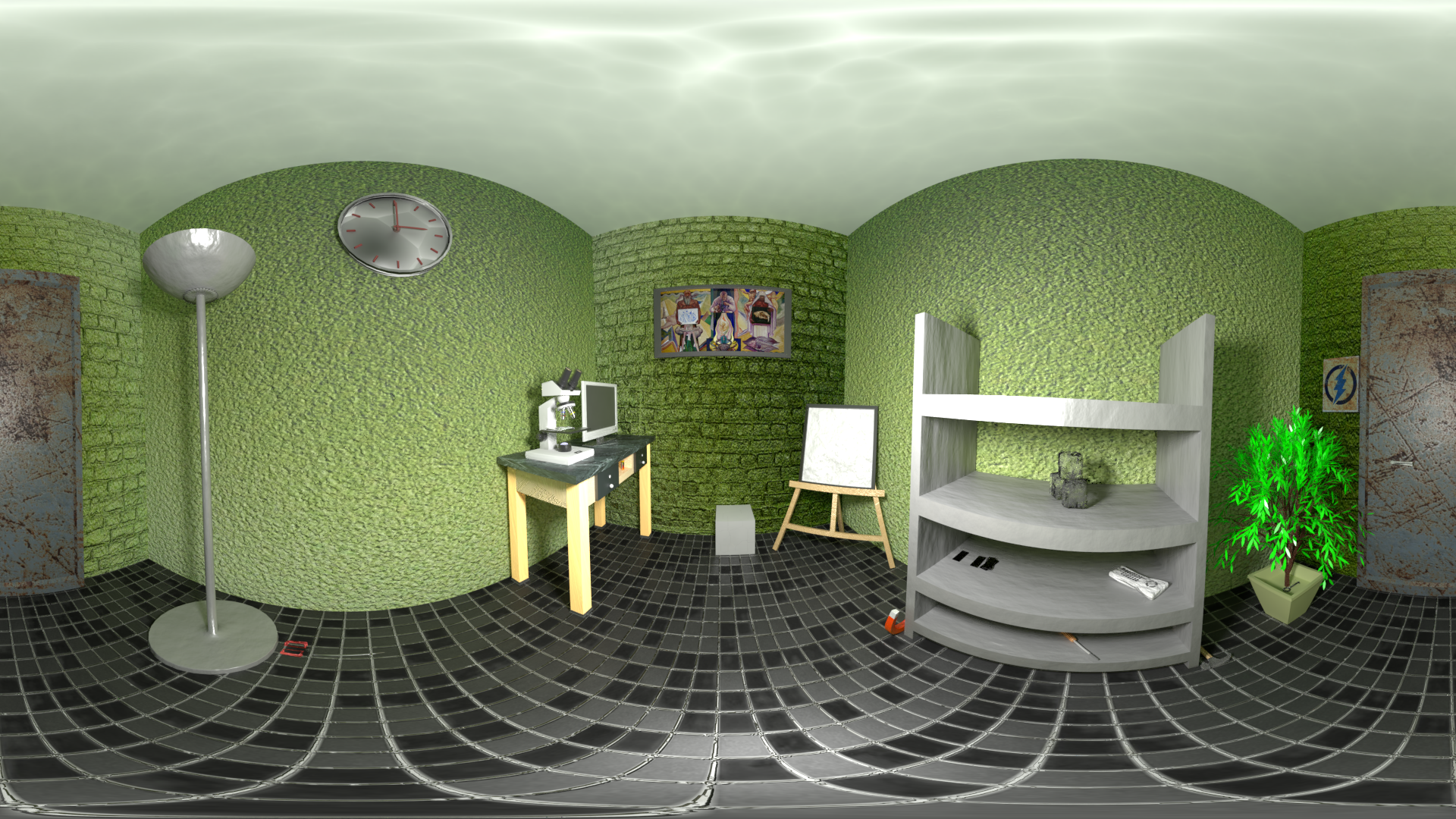 Escape Room 360 degree by Mehmood Ghaffar