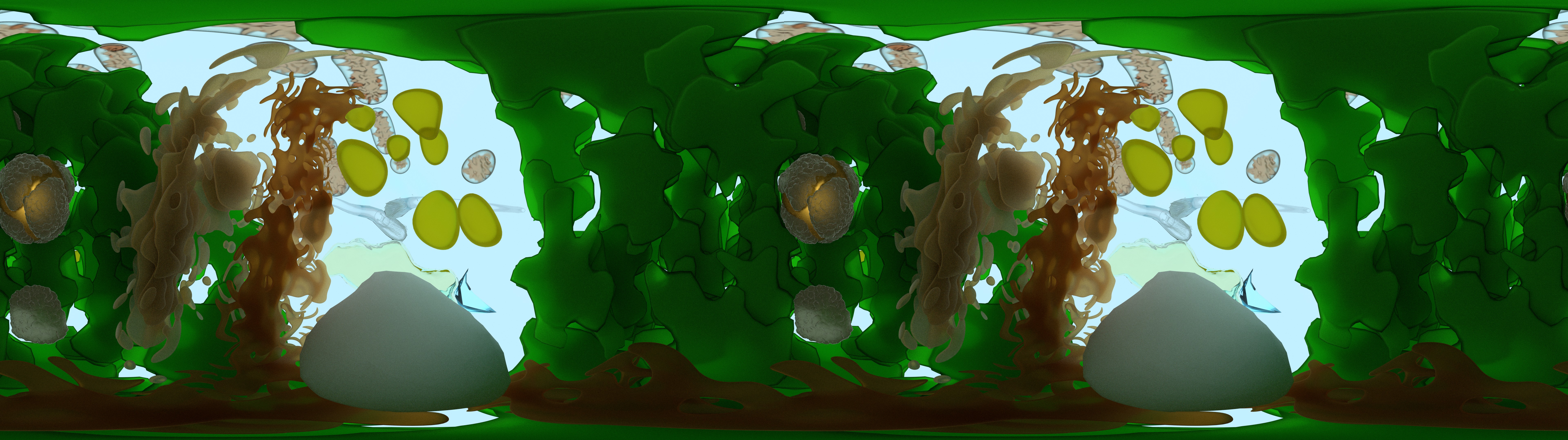 Green Algae 360 degree by Mehmood Ghaffar (Niklas Biere)